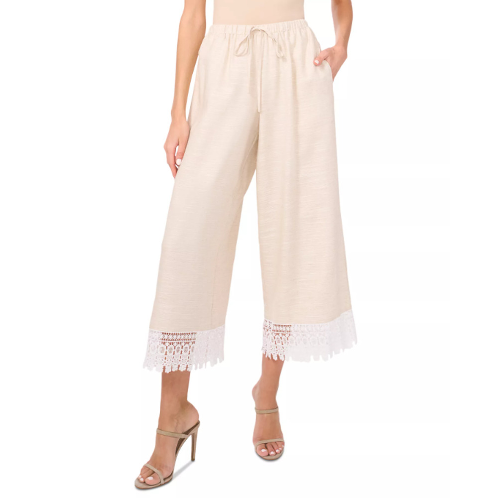 Parker Women's Pants The Daniella Lace-Trim Cropped Size XXL 17241